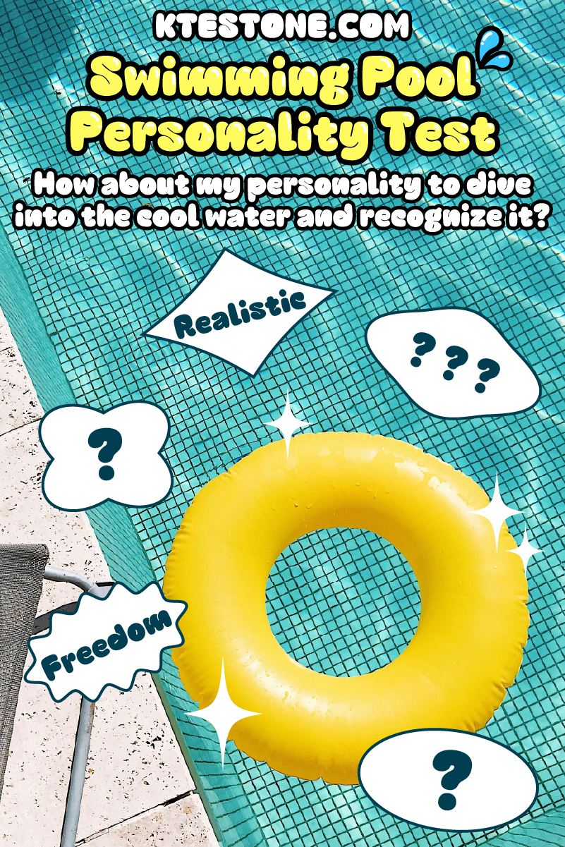 Swimming Pool Personality Test|Let's find out my personality in the swimming pool