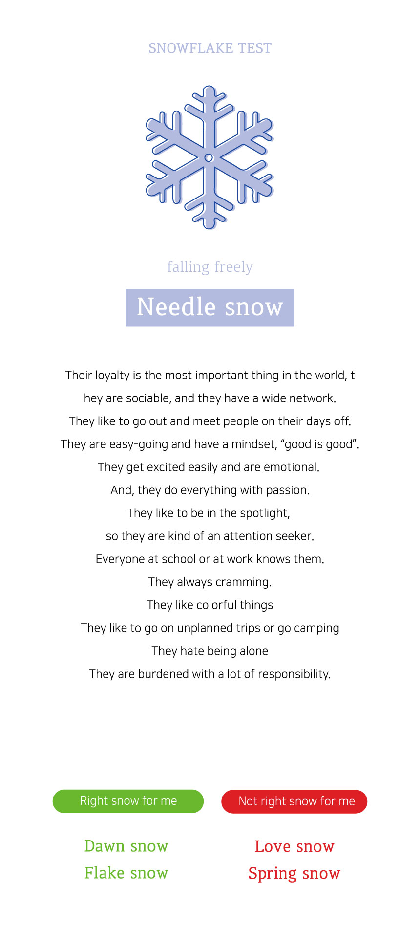 Snowflake Test케이테스트